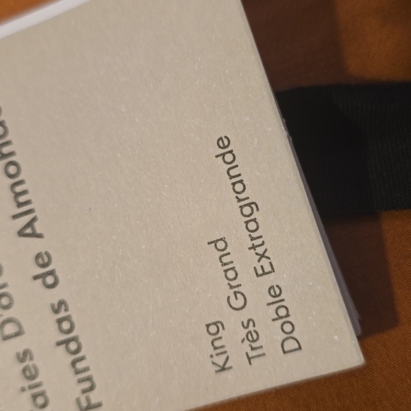 West Elm Silky TENCEL™ King Pillowcase, Retail Price $49.00US, Color Teracotta - Picture 4 of 7